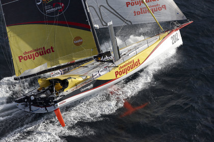 12_20279 CHEMINEES POUJOULAT ( IMOCA 60') , Skipper Bernard Stamm (SUI)