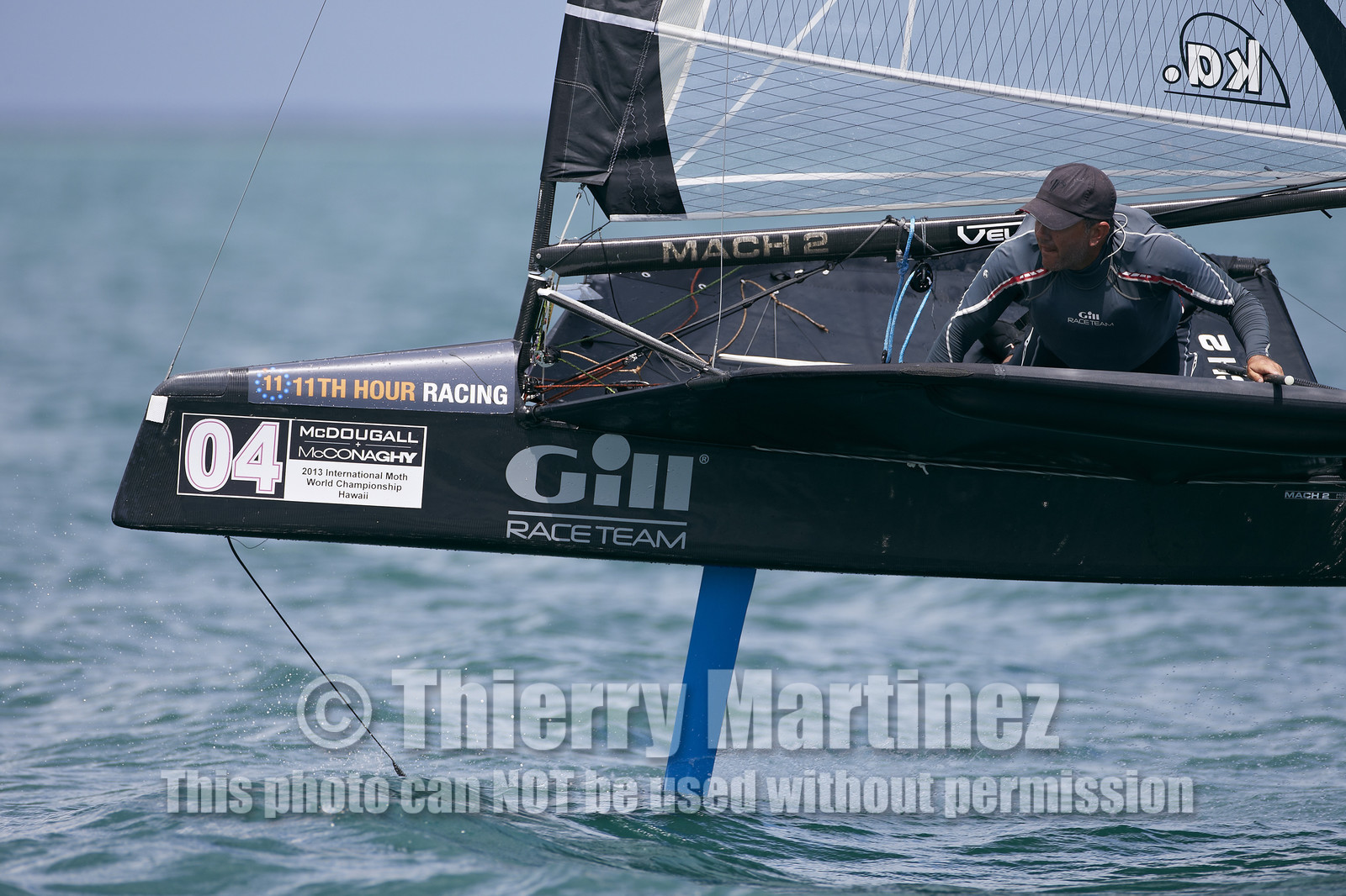 2013 US National International Moth - Kaneohe Bay - Hawaii -USA . 10-11 October 2013
