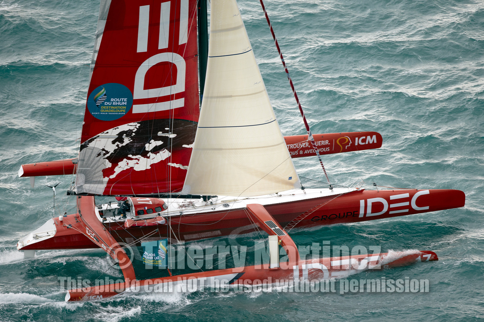 2014 ROUTE DU RHUM-DESTINATION GUADELOUPE, SOLO SAILING TRANSATLANTIC : ST MALO (FRA)   POINTE A PITRE-GUADELOUPE (FRENCH WEST INDIES)