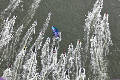 team AkzoNobel  in Volvo Ocean Race 2017-18.