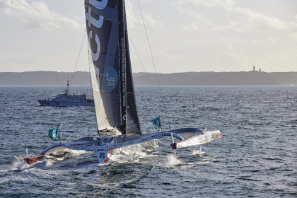 22_38957   © Thierry Martinez.DINARD, FRANCE. 9 Novembre  2022Départ de la 12éme ROUTE DU RHUM, transatlantique course à la voile en solitaire de St Malo(FRA)  à Pointe à Pitre (FRA-Guadeloupe) 3.543 milles nautiques.