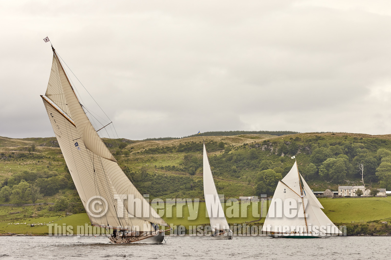22_22398  © Thierry Martinez.FAIRLIE,SCOTLAND - UK 14th June 20222022 RICHARD MILLE FIFE REGATTA.Day 4 :ROTHESAY (ISLE OF BUTE) to PORTAVADIE.