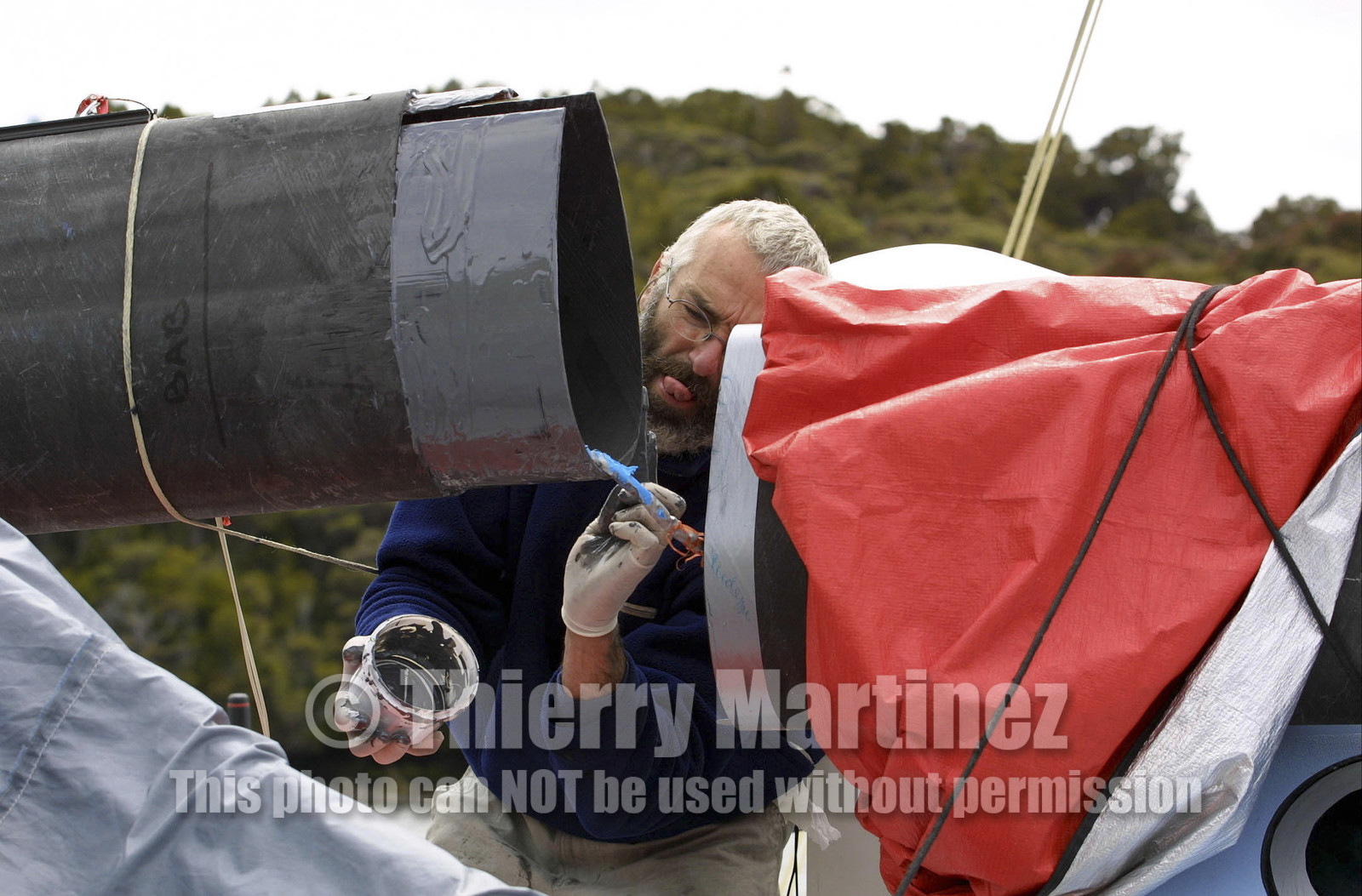 Yves Parlier (FRA) Vendée Globe 2000-01