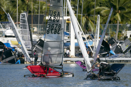 2013 US National International Moth - Kaneohe Bay - Hawaii -USA . 10-11 October 2013