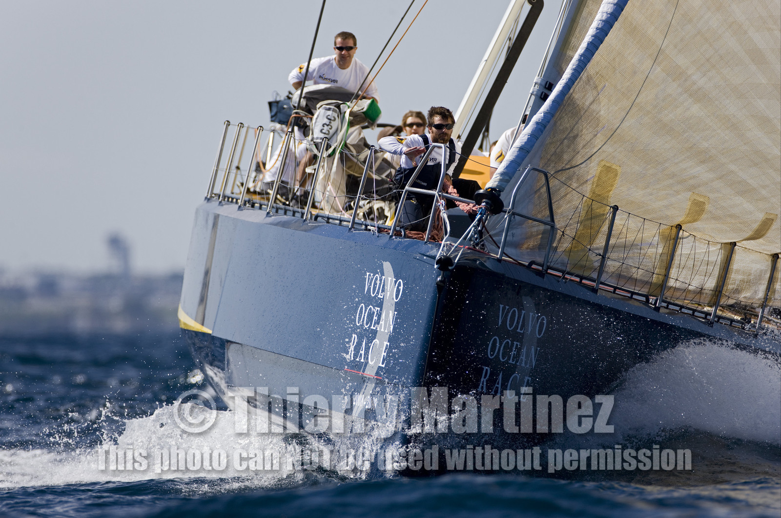 VOLVO OCEAN RACE - 2008 2009. IN-PORT RACE in Alicante-Spain.