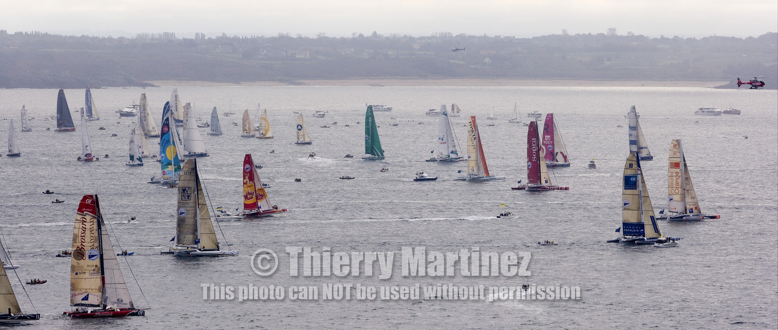 ROUTE DU RHUM Start in St Malo.Oct  2006
