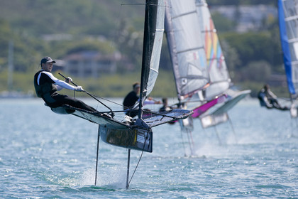 2013 US National International Moth - Kaneohe Bay - Hawaii -USA . 10-11 October 2013