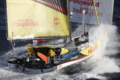 12_20539 CHEMINEES POUJOULAT ( IMOCA 60') , Skipper Bernard Stamm (SUI)