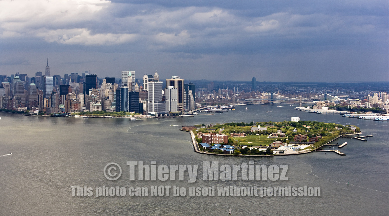 AERIAL VIEW OF NEW YORK CITY (NEW YORK-USA)