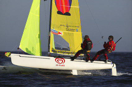 03_3116D © Th.Martinez,STOCKHOLM ARCHIPELAGO- WEDEN9 07 03-Archipelago Raid (2003) Leg3 : .GB GLACE Bengt Jacobson and Jan Schiratzki.