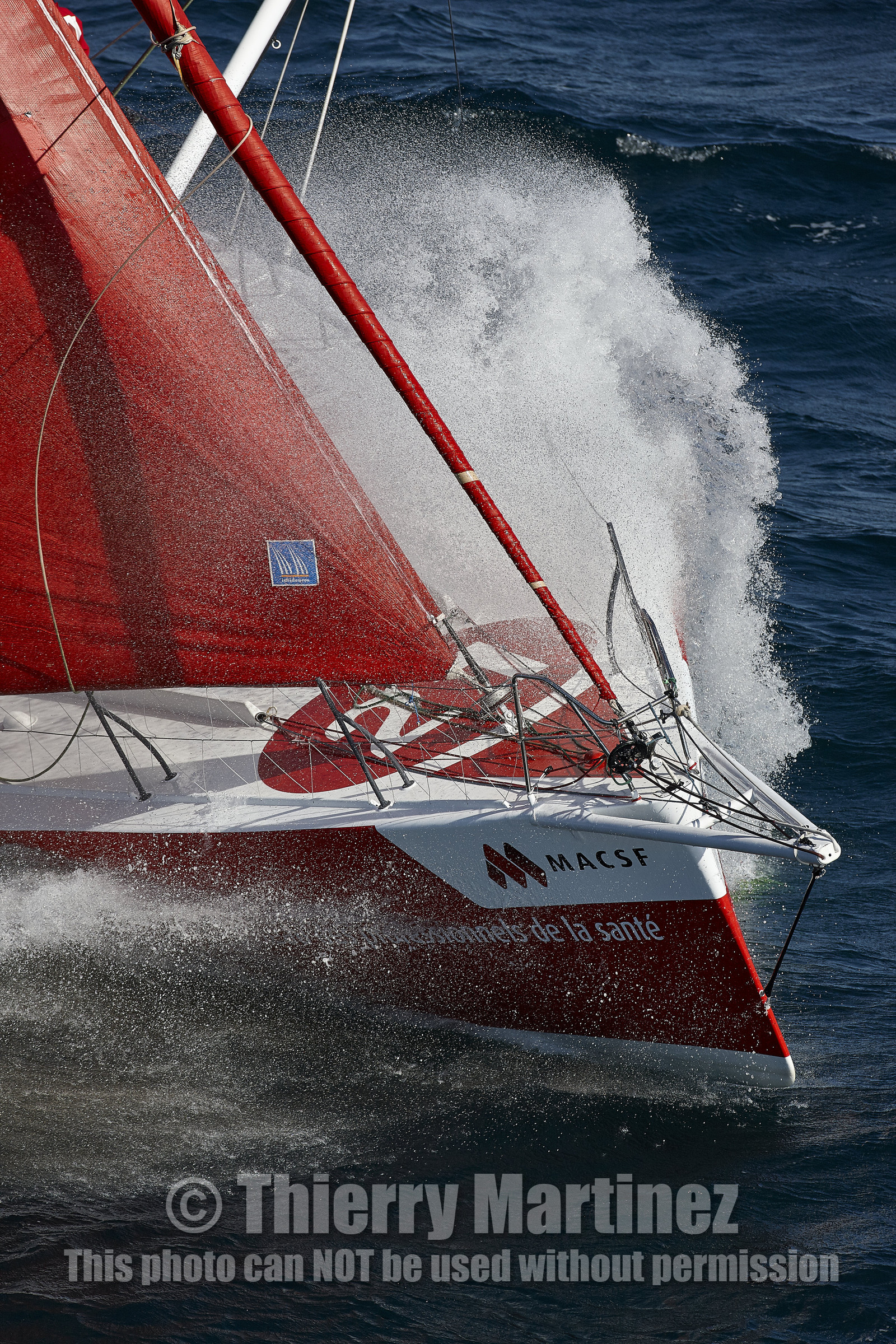 MACSF , Bertrand de Broc et Marc Guillemot avant la Transat Jacques Vabre 2015.