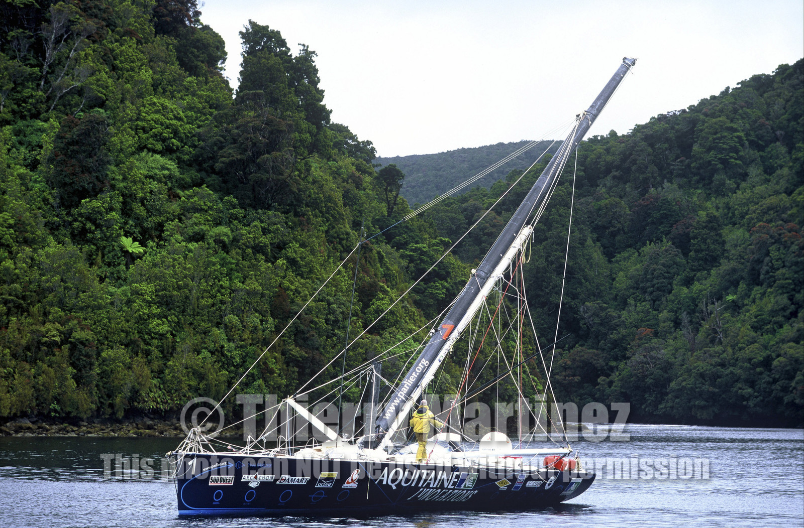 Yves Parlier (FRA) Vendée Globe 2000-01