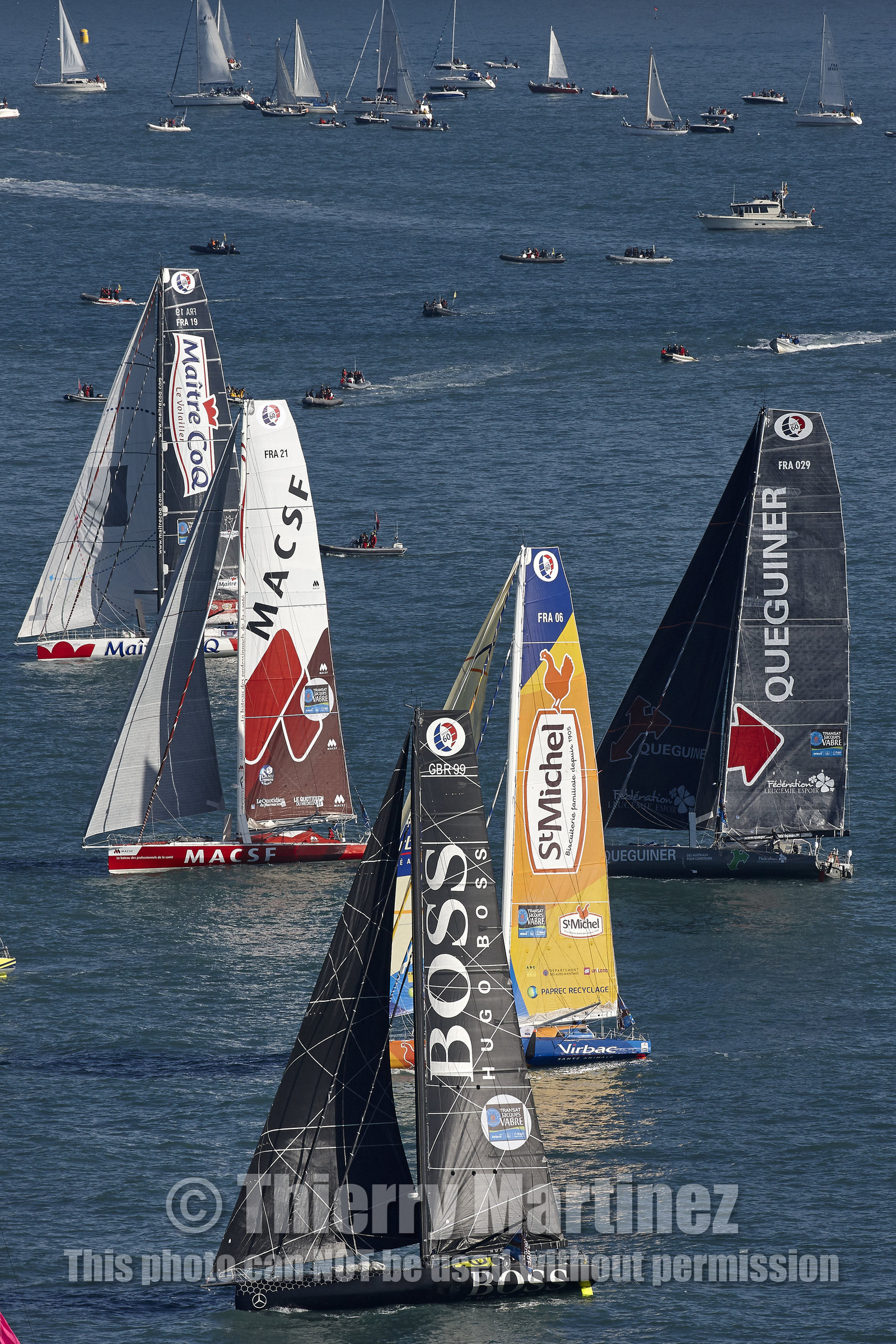 Départ Transat Jacques Vabre 2015.