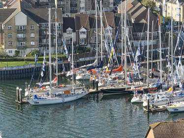 23_17764   © Thierry Martinez   Studio Borlenghi.SOUTHAMPTON,  - UK 9 septembre 2023.OCEAN GLOBE RACE 2023.Start Leg 1 Sunday 10th Sept 2023: Southampton ( UK)   Cape Town ( South Africa) - 6650NM.