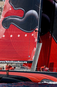 VOLVO OCEAN RACE - 2008 2009. IN-PORT RACE in Alicante-Spain.
