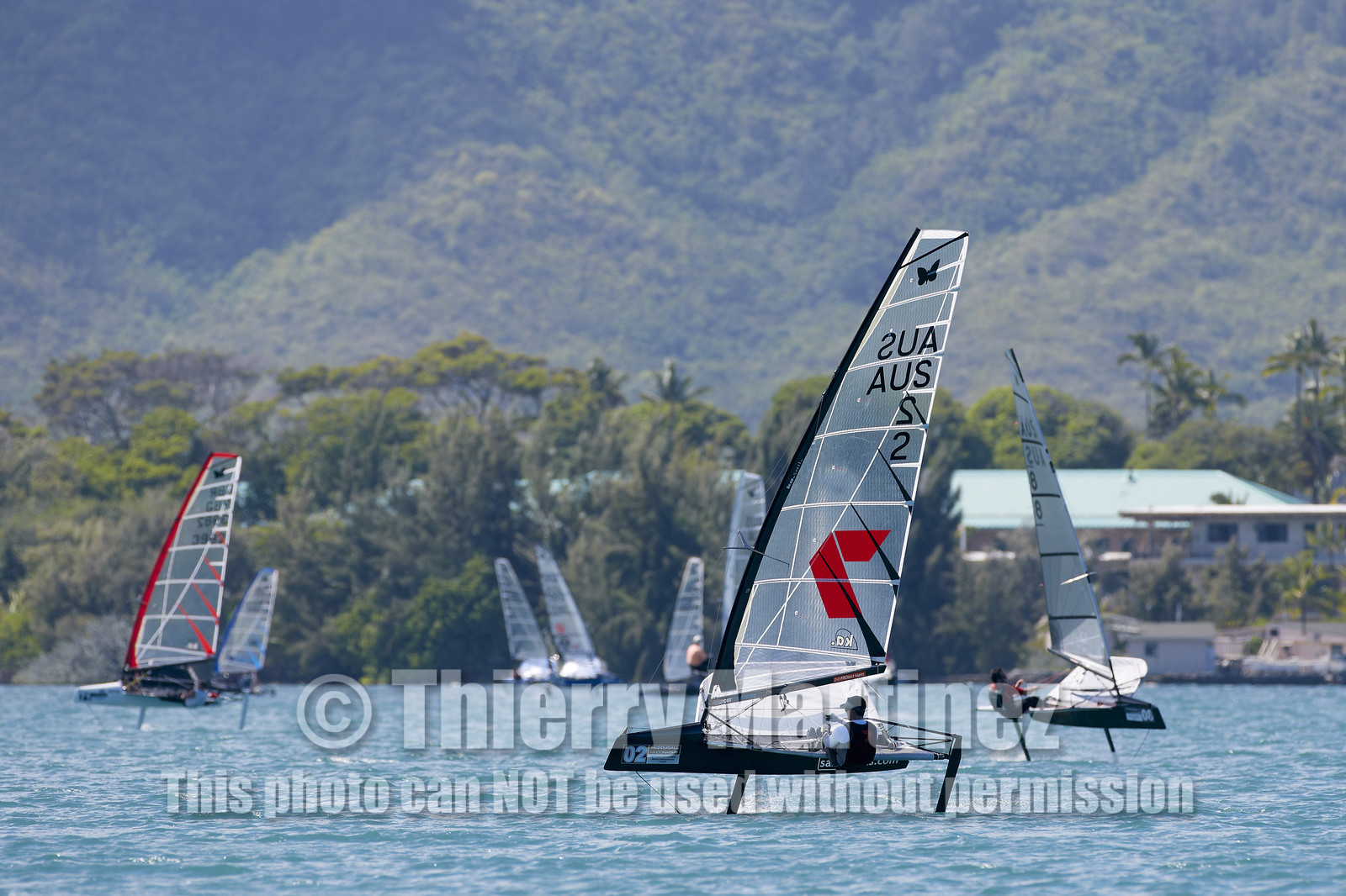 2013 US National International Moth - Kaneohe Bay - Hawaii -USA . 10-11 October 2013