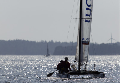 03_3078D  © Th.Martinez,STOCKHOLM ARCHIPELAGO SWEDEN, 8 07 03-Archipelago Raid (2003)  Day 1..ADDICOM Mikael Leksell (SWE) & Pontus Johansson (SWE)