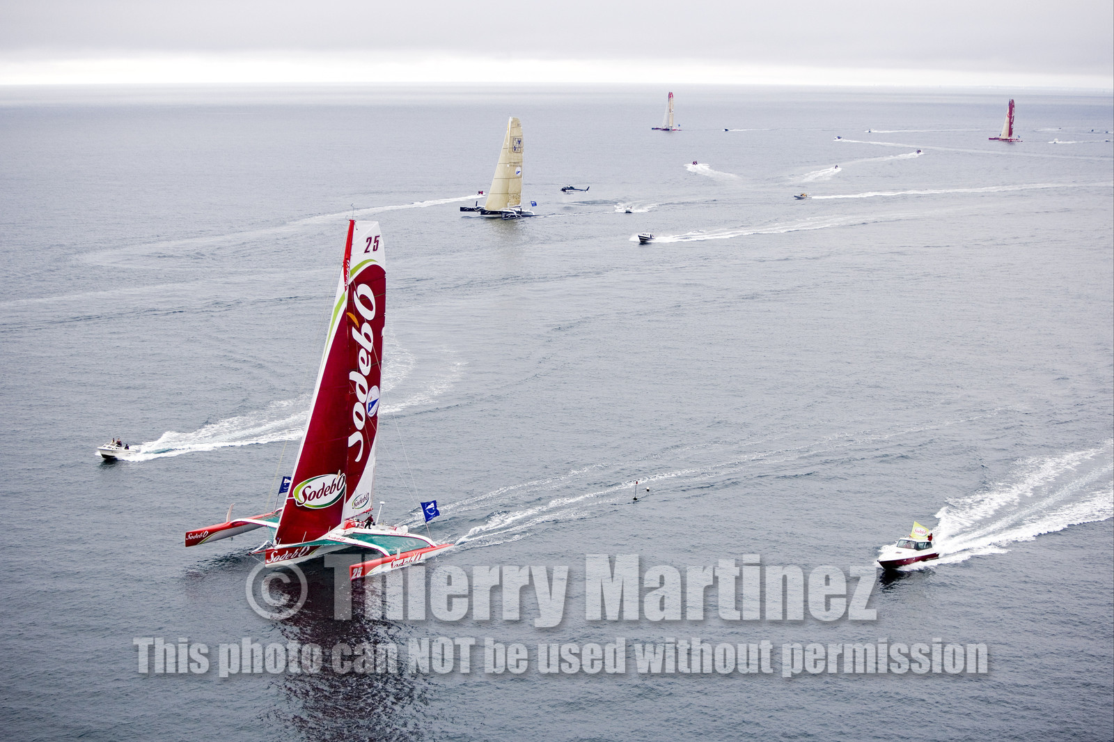 ROUTE DU RHUM Start in St Malo.Oct  2006