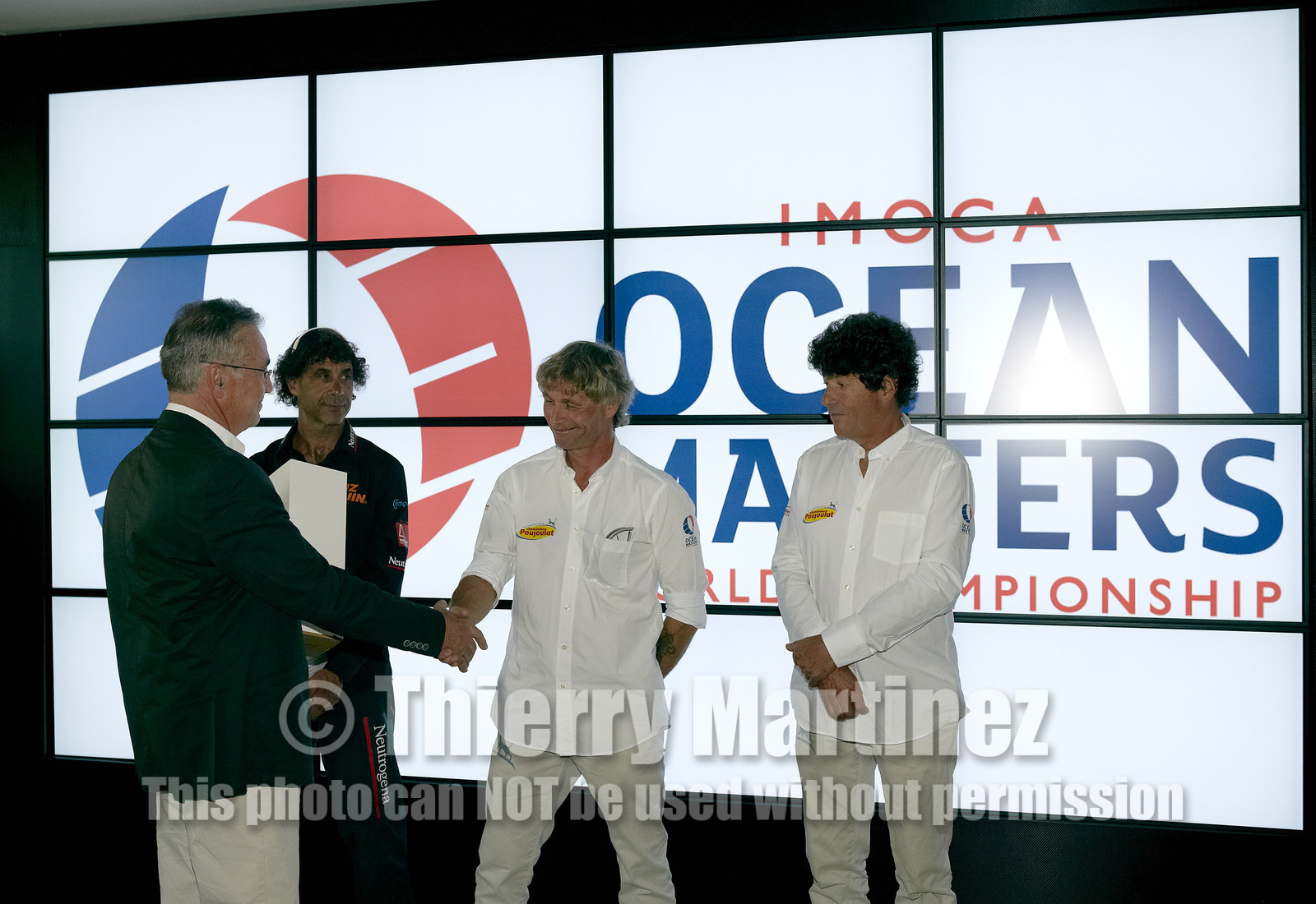 Prise giving  IMOCA OCEAN MASTERS WORLD CHAMPIONSHIP 2013-14