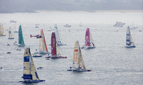 ROUTE DU RHUM Start in St Malo.Oct  2006