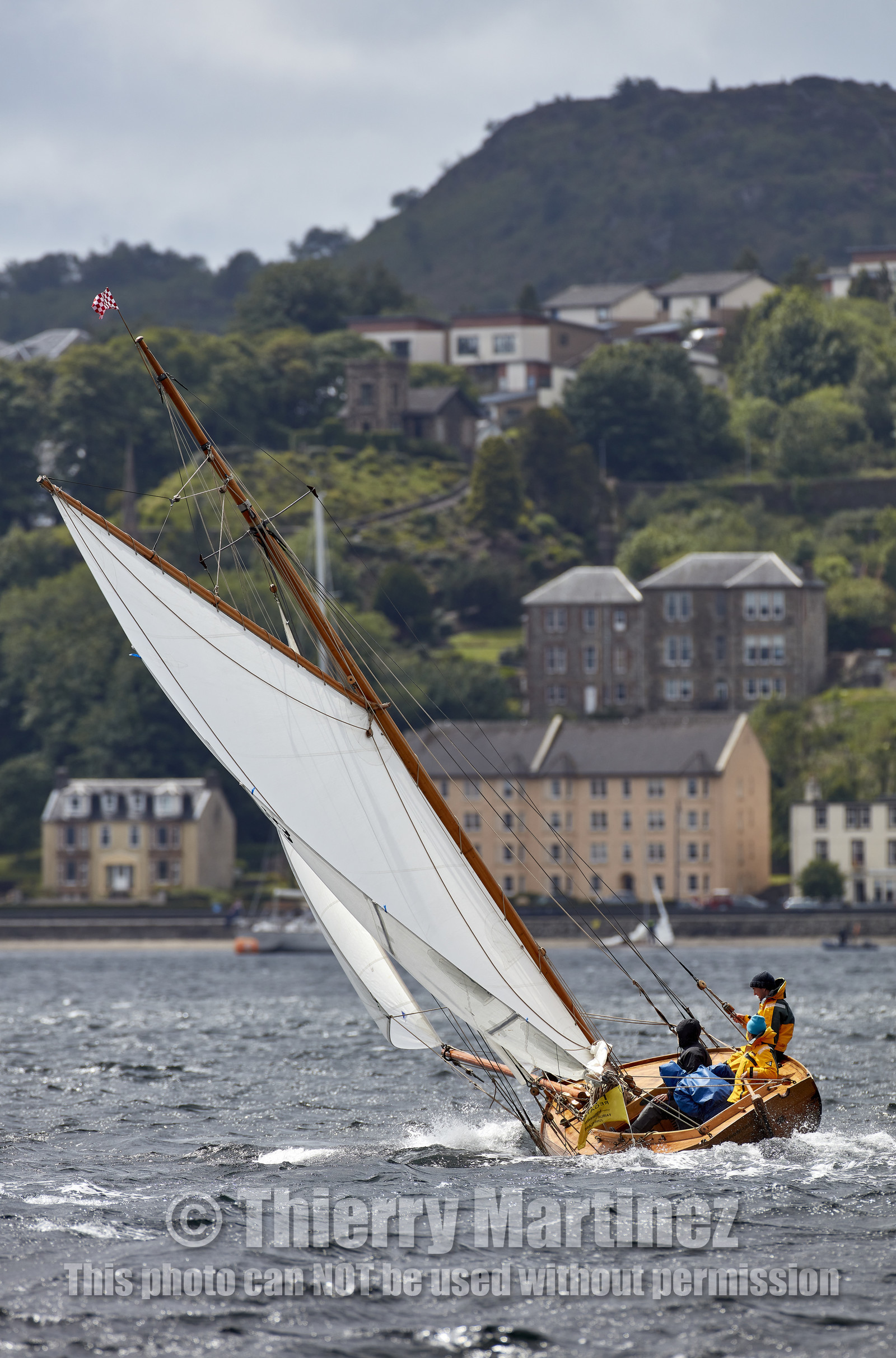 22_17006   © Thierry Martinez.FAIRLIE,SCOTLAND - UK 12th June 20222022 RICHARD MILLE FIFE REGATTA.Day 2 : LARGS to ROTHESAY