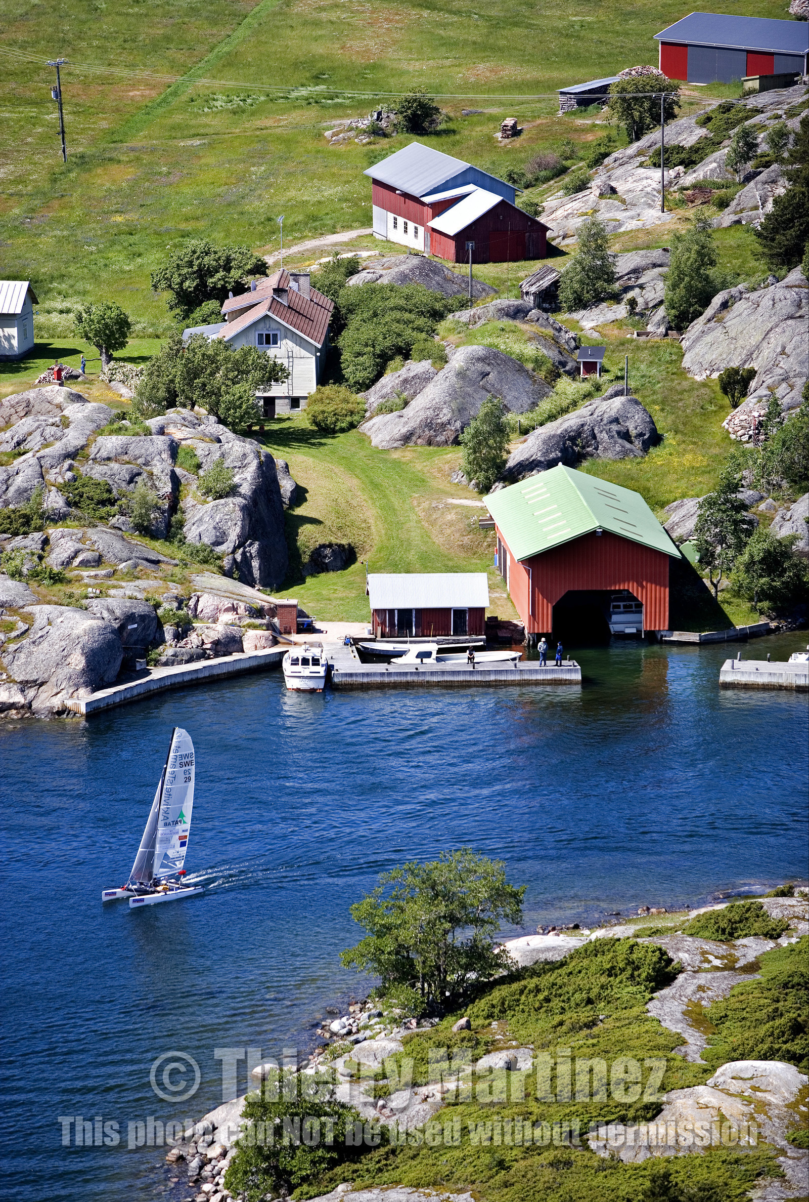 ©ThMartinez. NAGU, Finland, 28 JUNE 2006..Archipelago Raid 2006 (26-30 June 2006) Day 3-  .