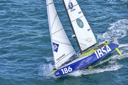 22_38934   © Thierry Martinez.DINARD, FRANCE. 9 Novembre  2022Départ de la 12éme ROUTE DU RHUM, transatlantique course à la voile en solitaire de St Malo(FRA)  à Pointe à Pitre (FRA-Guadeloupe) 3.543 milles nautiques.