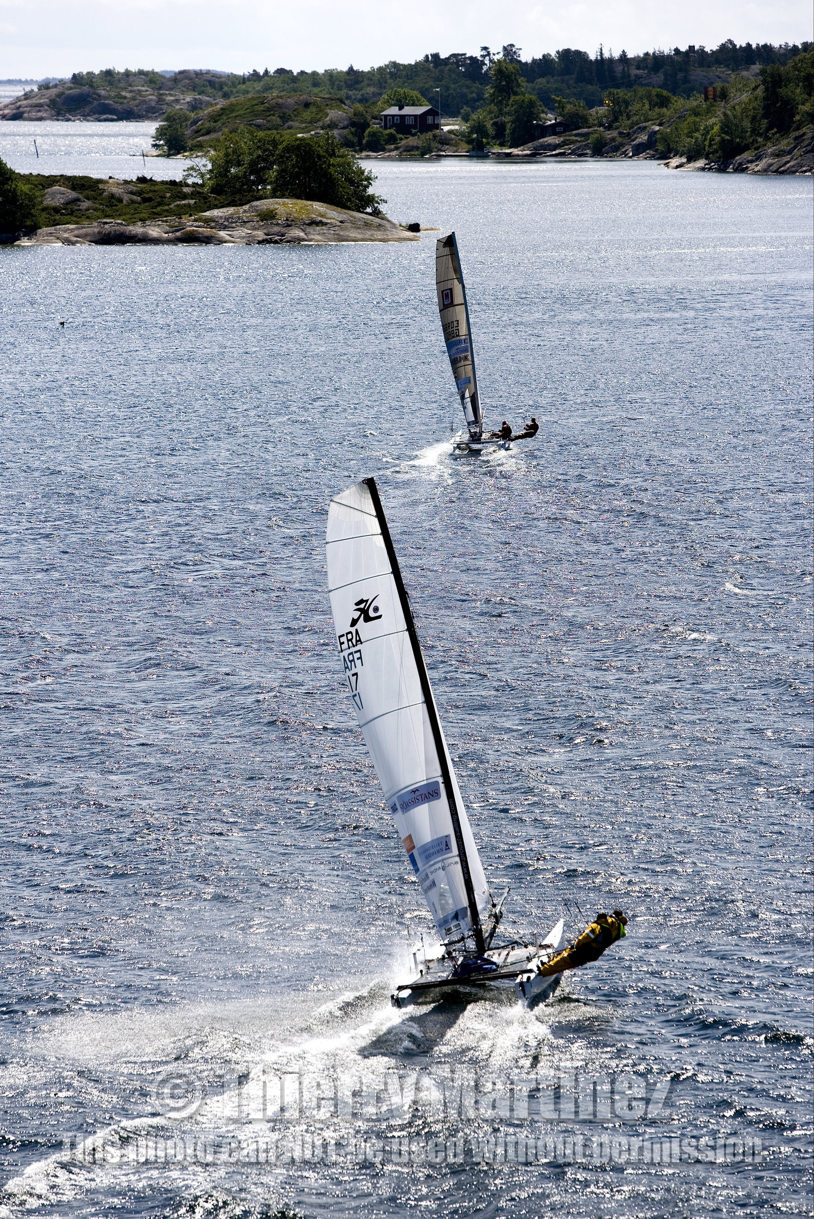 ©ThMartinez. NAGU, Finland, 28 JUNE 2006..Archipelago Raid 2006 (26-30 June 2006) Day 3-  .