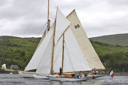 22_21737  © Thierry Martinez.FAIRLIE,SCOTLAND - UK 14th June 20222022 RICHARD MILLE FIFE REGATTA.Day 4 :ROTHESAY (ISLE OF BUTE) to PORTAVADIE.