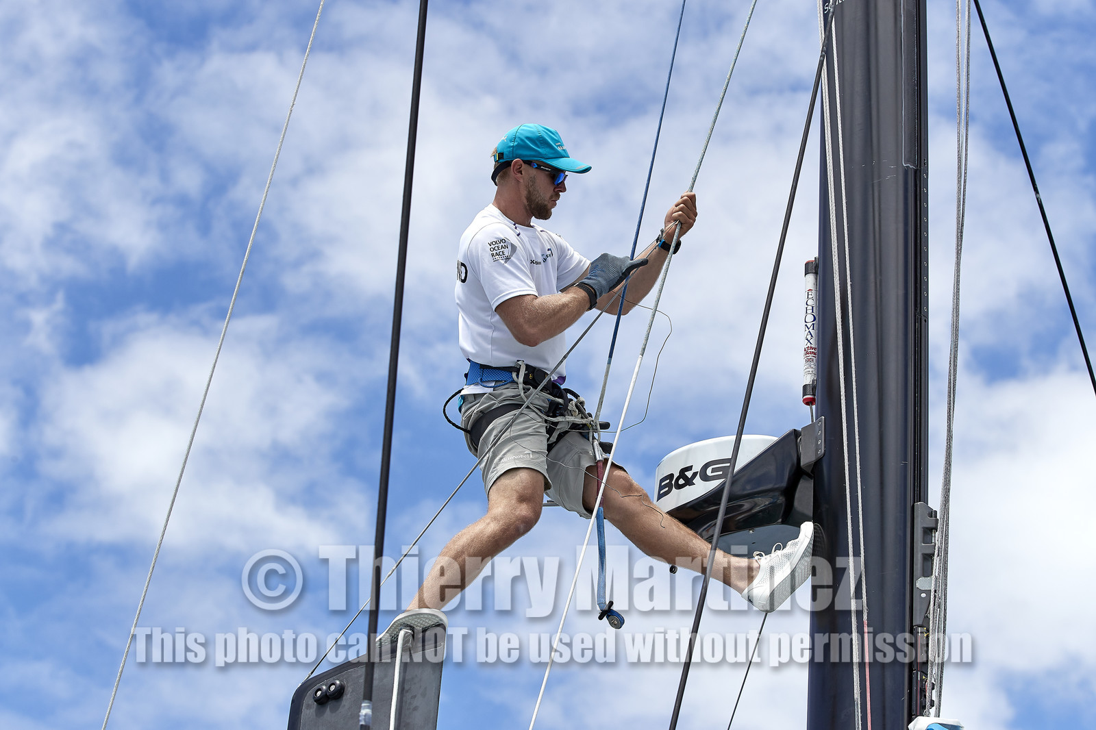 team AkzoNobel  in Volvo Ocean Race 2017-18.