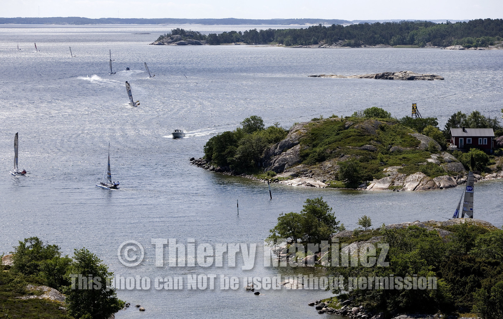 ©ThMartinez. NAGU, Finland, 28 JUNE 2006..Archipelago Raid 2006 (26-30 June 2006) Day 3-  .