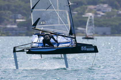 2013 US National International Moth - Kaneohe Bay - Hawaii -USA . 10-11 October 2013