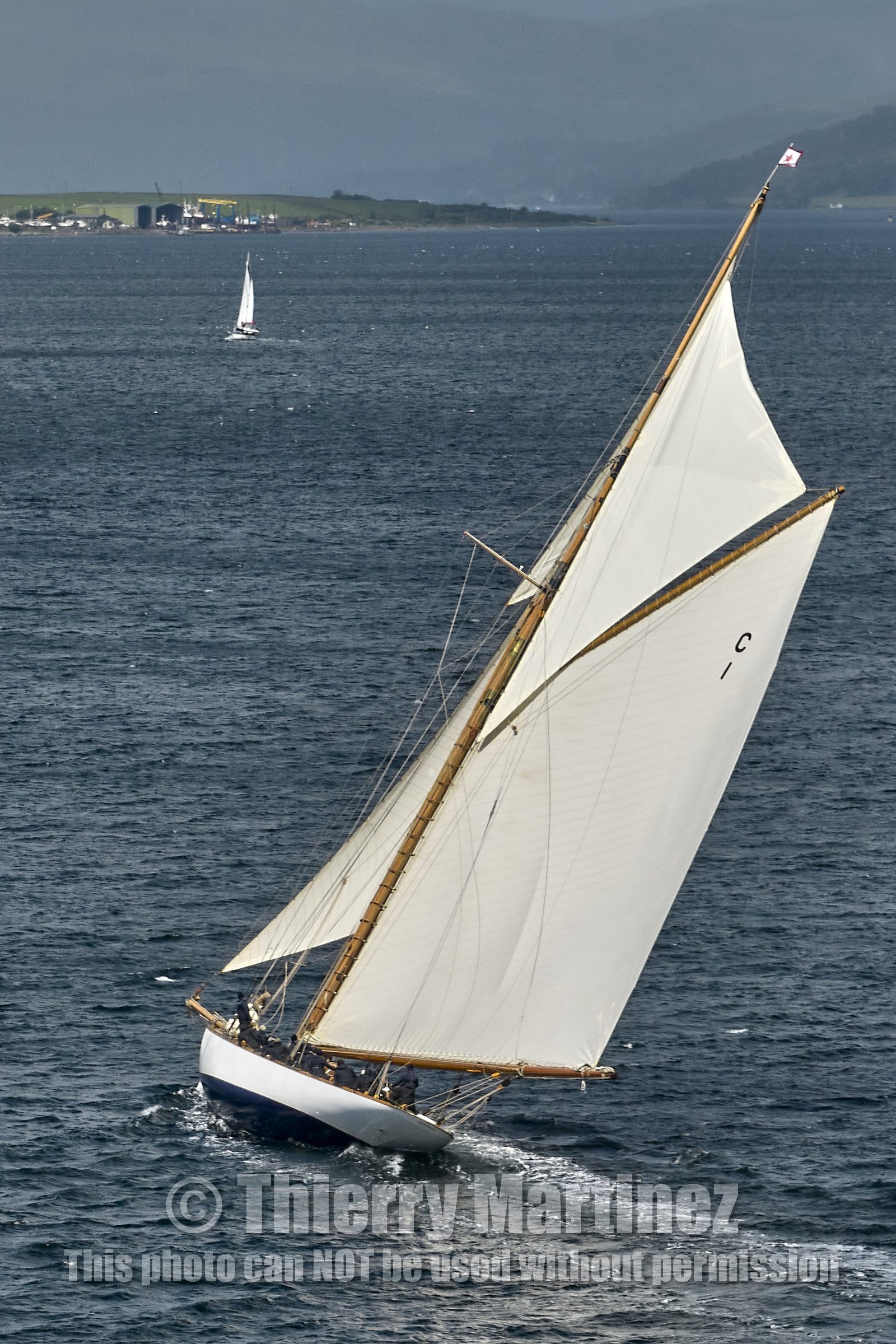 22_17006   © Thierry Martinez.FAIRLIE,SCOTLAND - UK 12th June 20222022 RICHARD MILLE FIFE REGATTA.Day 2 : LARGS to ROTHESAY