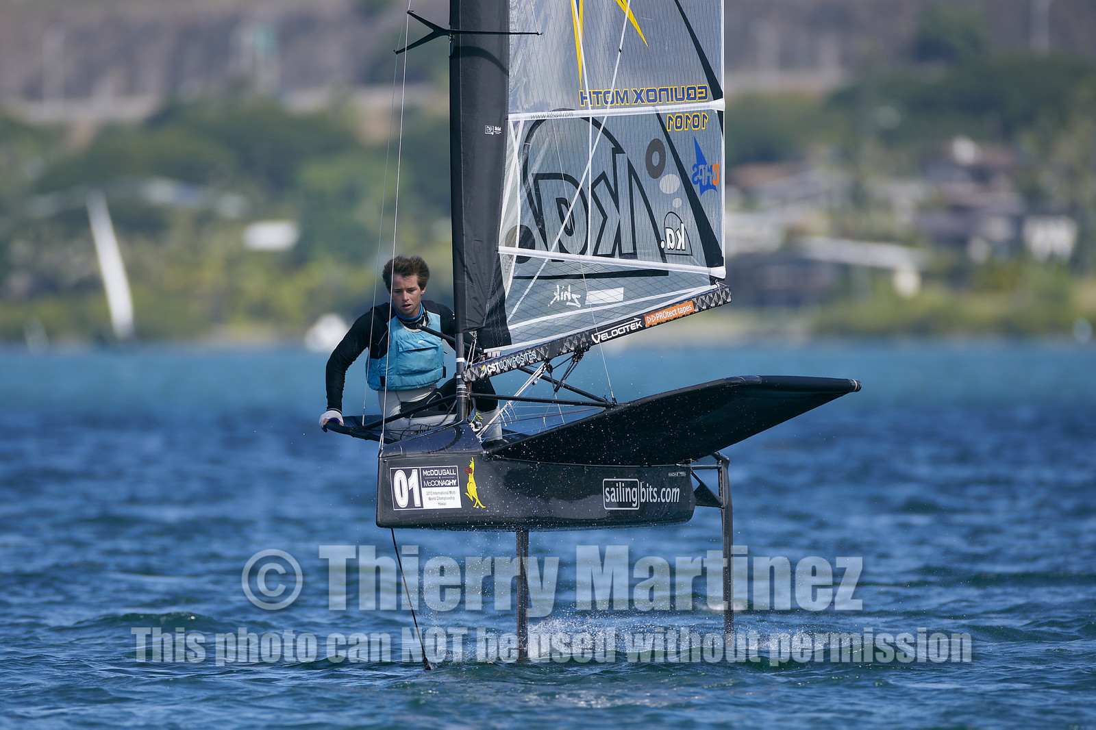 2013 US National International Moth - Kaneohe Bay - Hawaii -USA . 10-11 October 2013