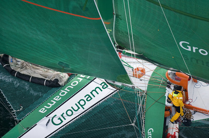 ROUTE DU RHUM Start in St Malo.Oct  2006