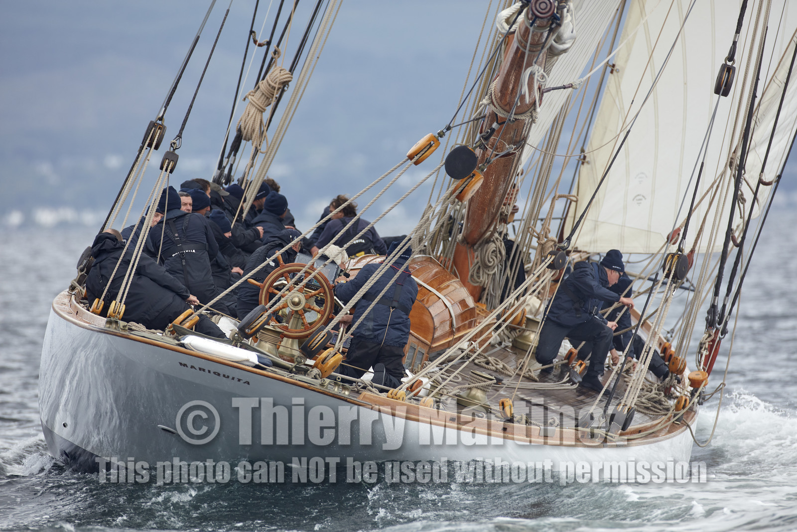 22_17006   © Thierry Martinez.FAIRLIE,SCOTLAND - UK 12th June 20222022 RICHARD MILLE FIFE REGATTA.Day 2 : LARGS to ROTHESAY