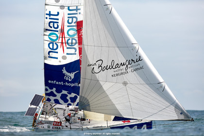 23_22779   © Thierry Martinez. LES SABLES D'OLONNE, 85 - FRANCE 25 septembre 2023.Départ MINI TRANSAT 2023. Départ du Dimanche 24 septembre retardé au Lundi 25 Sept .Les Sables d’Olonne (FRA)    Santa Cruz de la Palma ( Canaries)    St François ( Guadeloupe): 4050 NM.