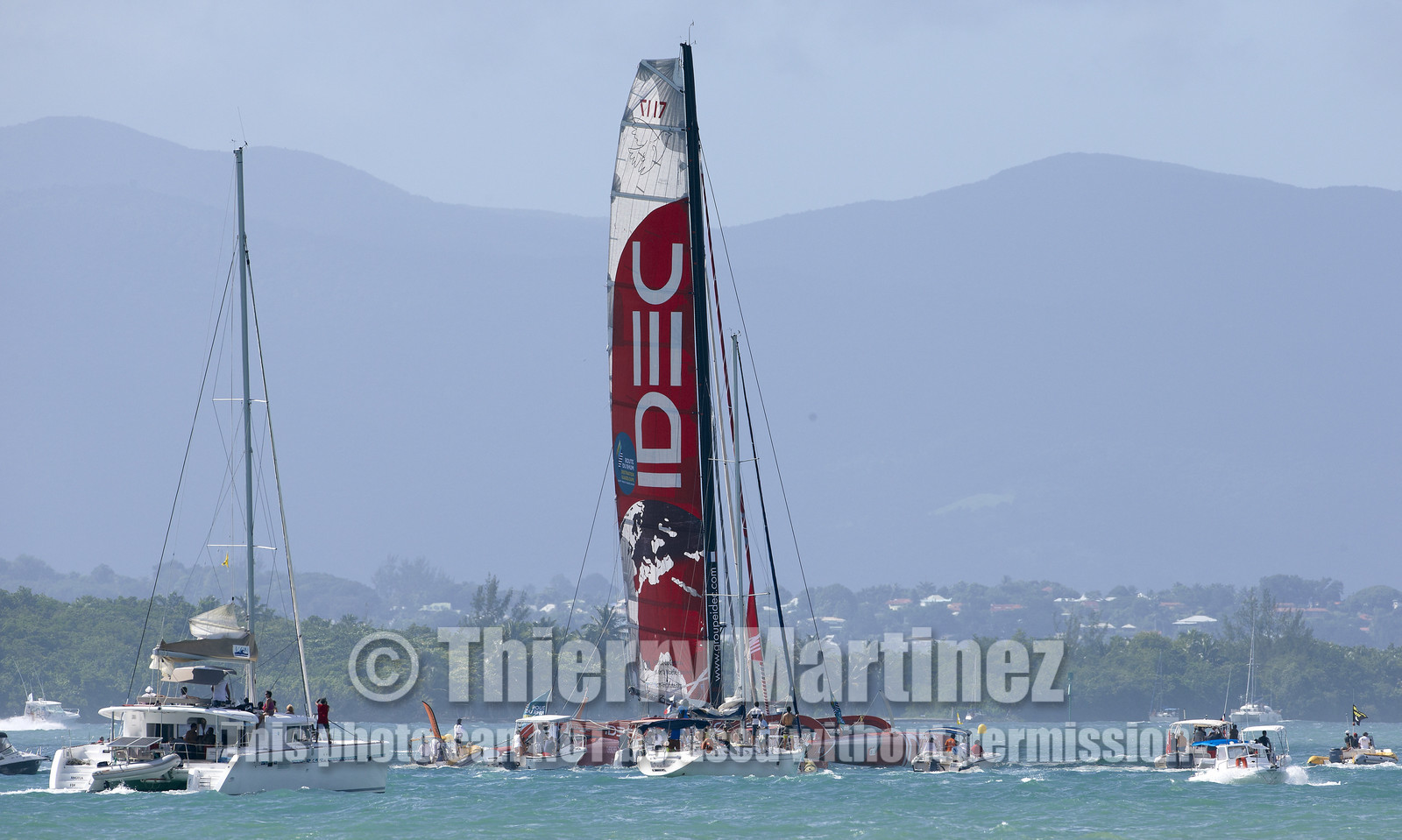 2014 ROUTE DU RHUM-DESTINATION GUADELOUPE, SOLO SAILING TRANSATLANTIC : ST MALO (FRA)   POINTE A PITRE-GUADELOUPE (FRENCH WEST INDIES)