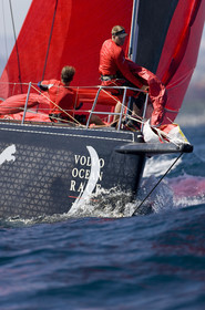 VOLVO OCEAN RACE - 2008 2009. IN-PORT RACE in Alicante-Spain.