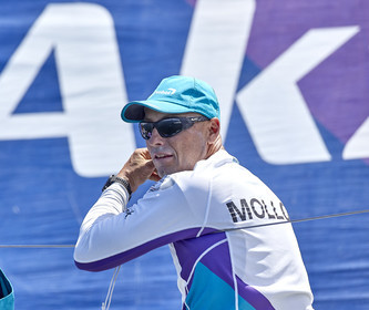 team AkzoNobel  in Volvo Ocean Race 2017-18.