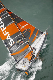 VENDEE GLOBE 2012 13 , Start 10 Nov 2012.