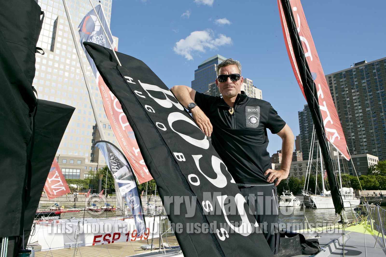 IMOCA OCEAN MASTERS NY-BCN Race.
