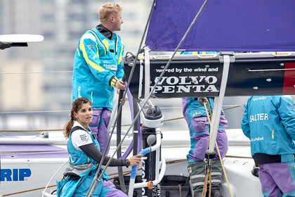 team AkzoNobel  in Volvo Ocean Race 2017-18.