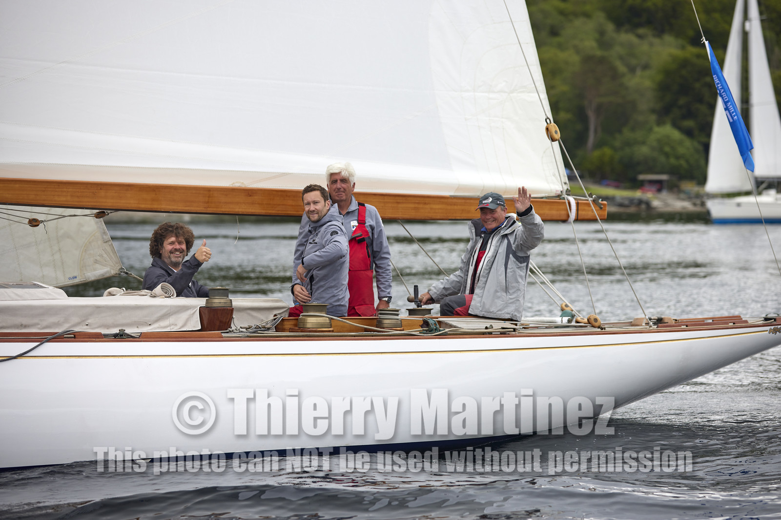 22_21754  © Thierry Martinez.FAIRLIE,SCOTLAND - UK 14th June 20222022 RICHARD MILLE FIFE REGATTA.Day 4 :ROTHESAY (ISLE OF BUTE) to PORTAVADIE.