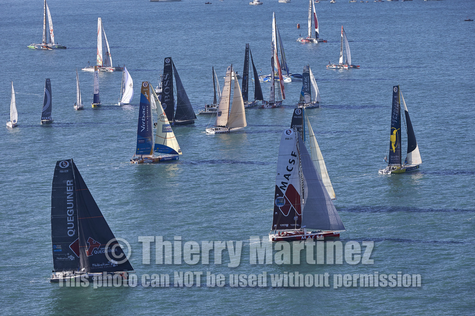Départ Transat Jacques Vabre 2015.