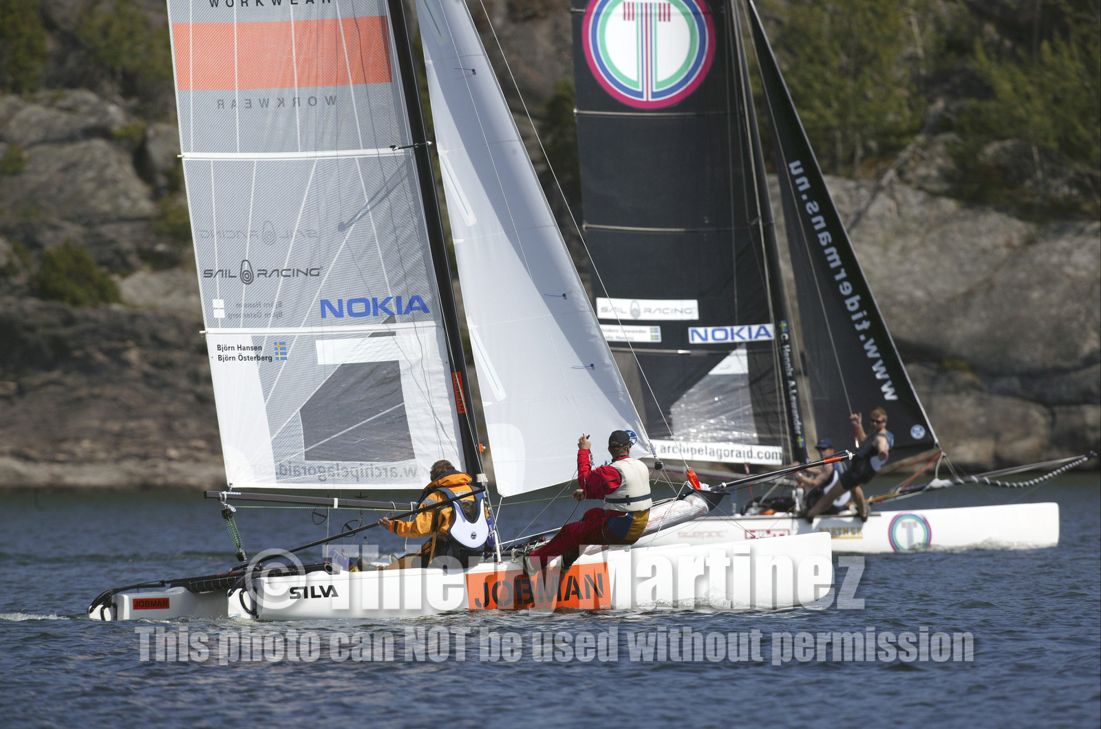 03_3044D © Th.Martinez,STOCKHOLM ARCHIPELAGO SWEDEN,8 07 03-Archipelago Raid (2003)  Day 1..Team JOBMAN Björn Österberg (SWE) & Björn Hansen (SWE).and TIDERMANS Anders Levander (SWE) & Calle Hendix (SWE)