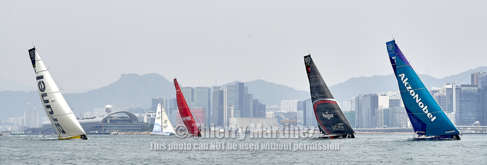 team AkzoNobel  in Volvo Ocean Race 2017-18.