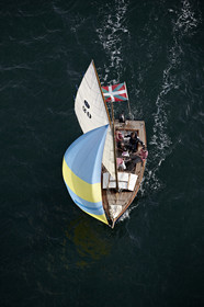 Semaine du Golfe 2015. Parade d'arrivée de la flotte.