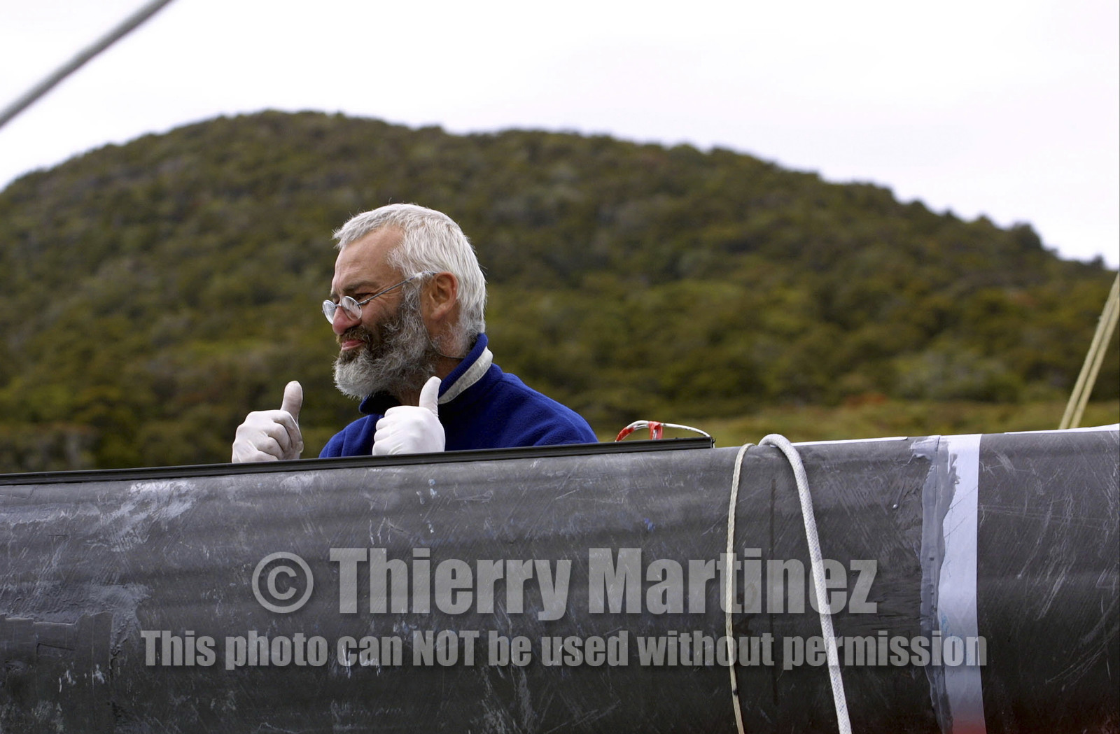Yves Parlier (FRA) Vendée Globe 2000-01