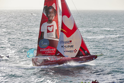 22_39687   © Thierry Martinez.DINARD, FRANCE. 9 Novembre  2022Départ de la 12éme ROUTE DU RHUM, transatlantique course à la voile en solitaire de St Malo(FRA)  à Pointe à Pitre (FRA-Guadeloupe) 3.543 milles nautiques.